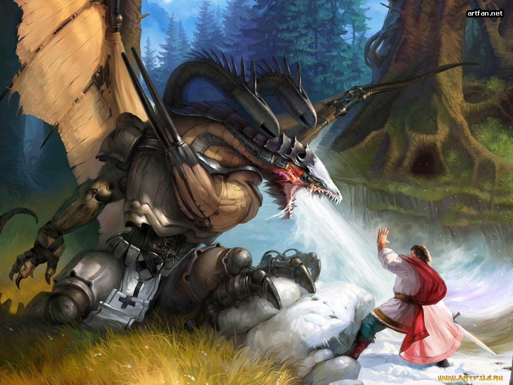 фэнтези, драконы