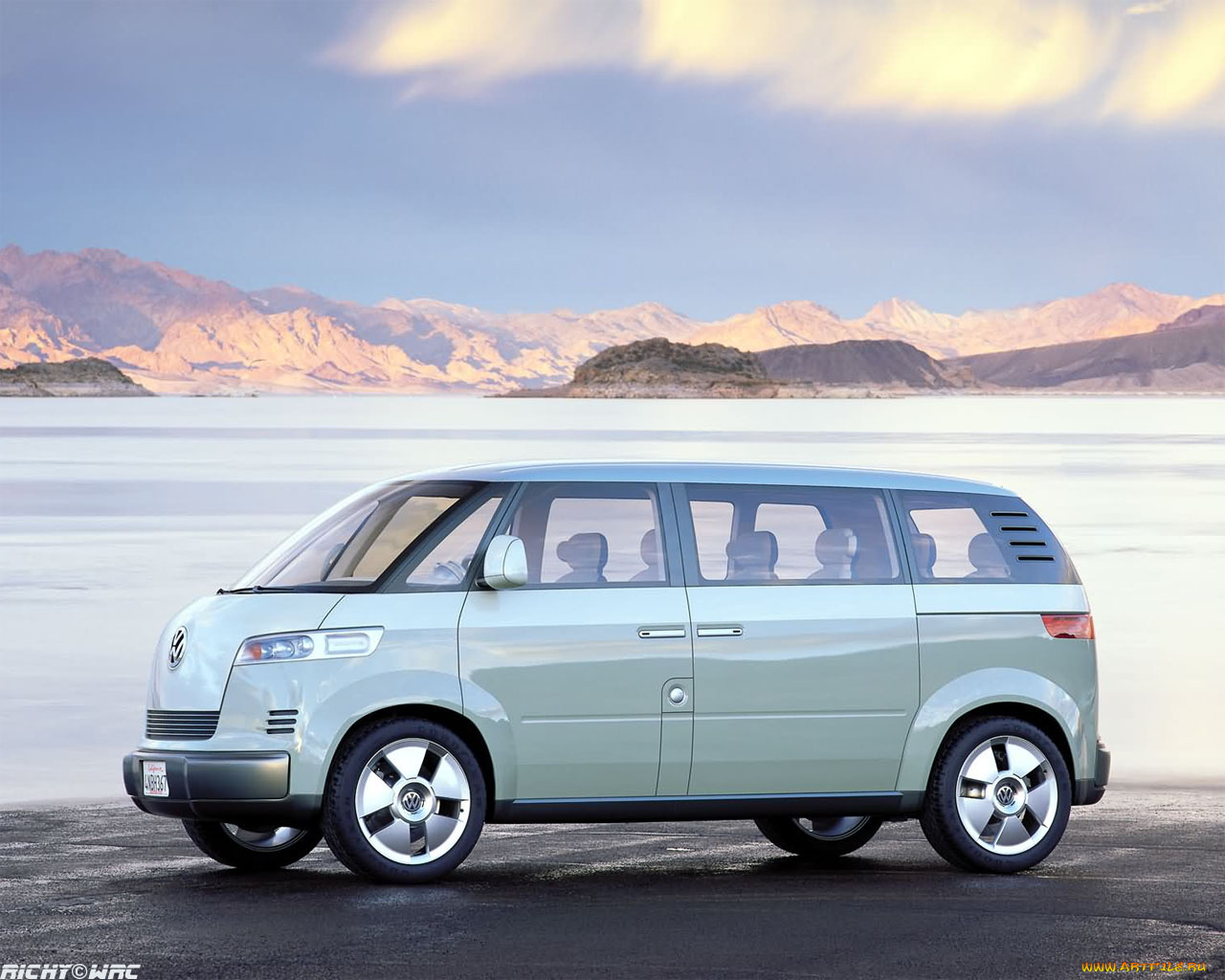 volkswagen, microbus, concept, автомобили
