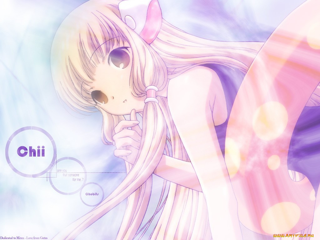 аниме, chobits