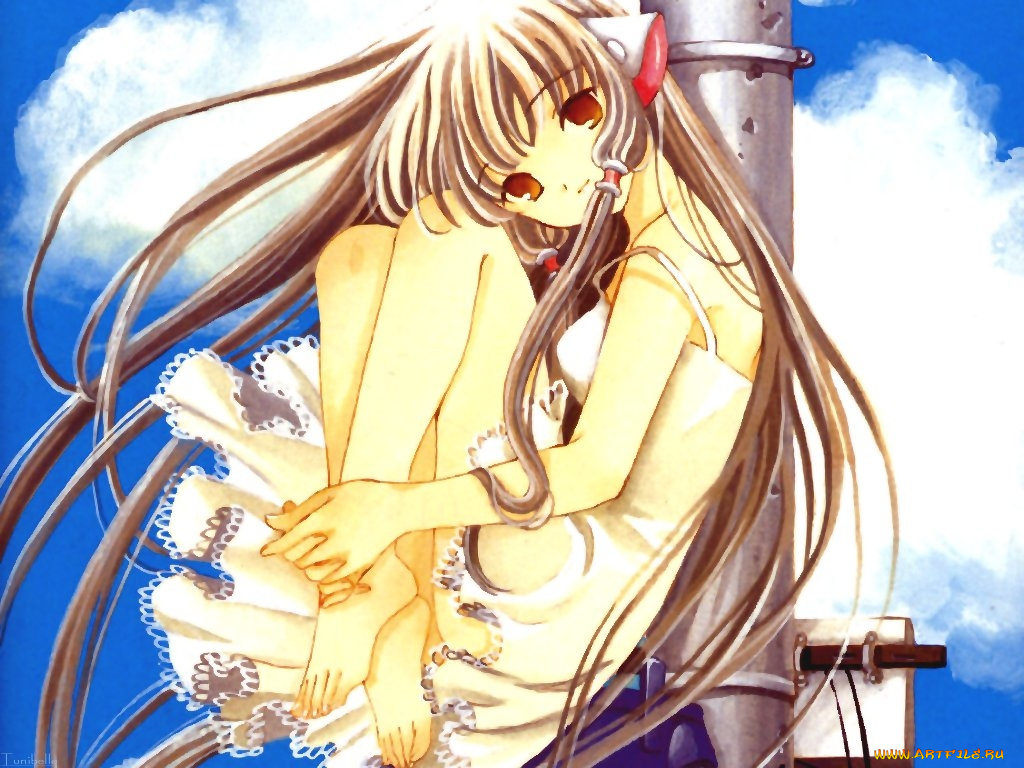 аниме, chobits
