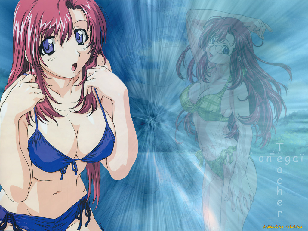 onegai, teacher, аниме