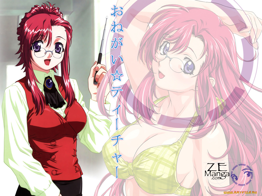 onegai, teacher, аниме