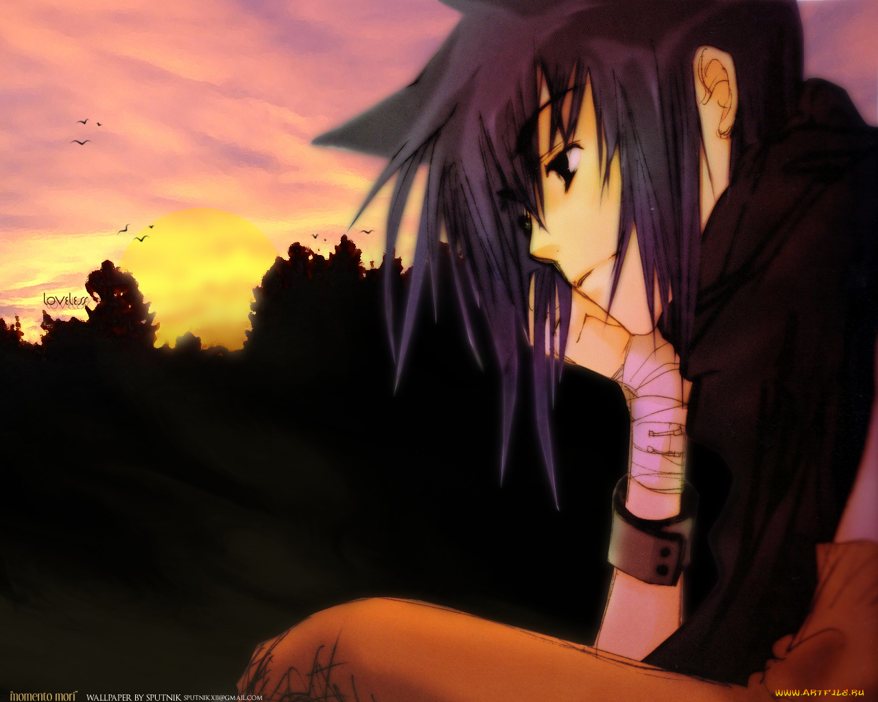 аниме, loveless