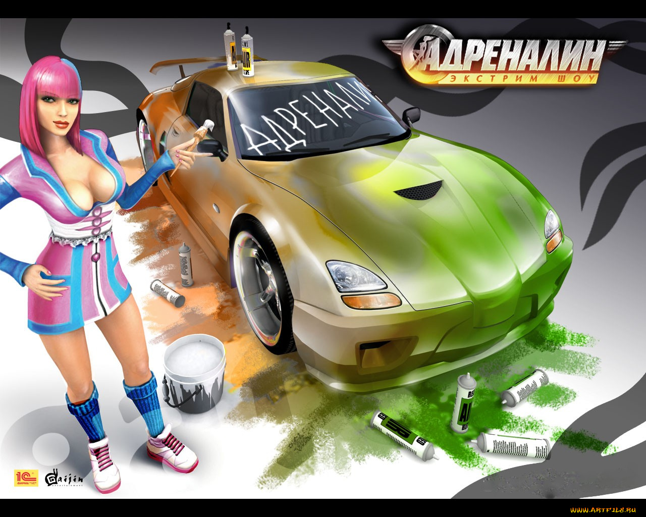 адреналин, шоу, race, extreme, show, видео, игры