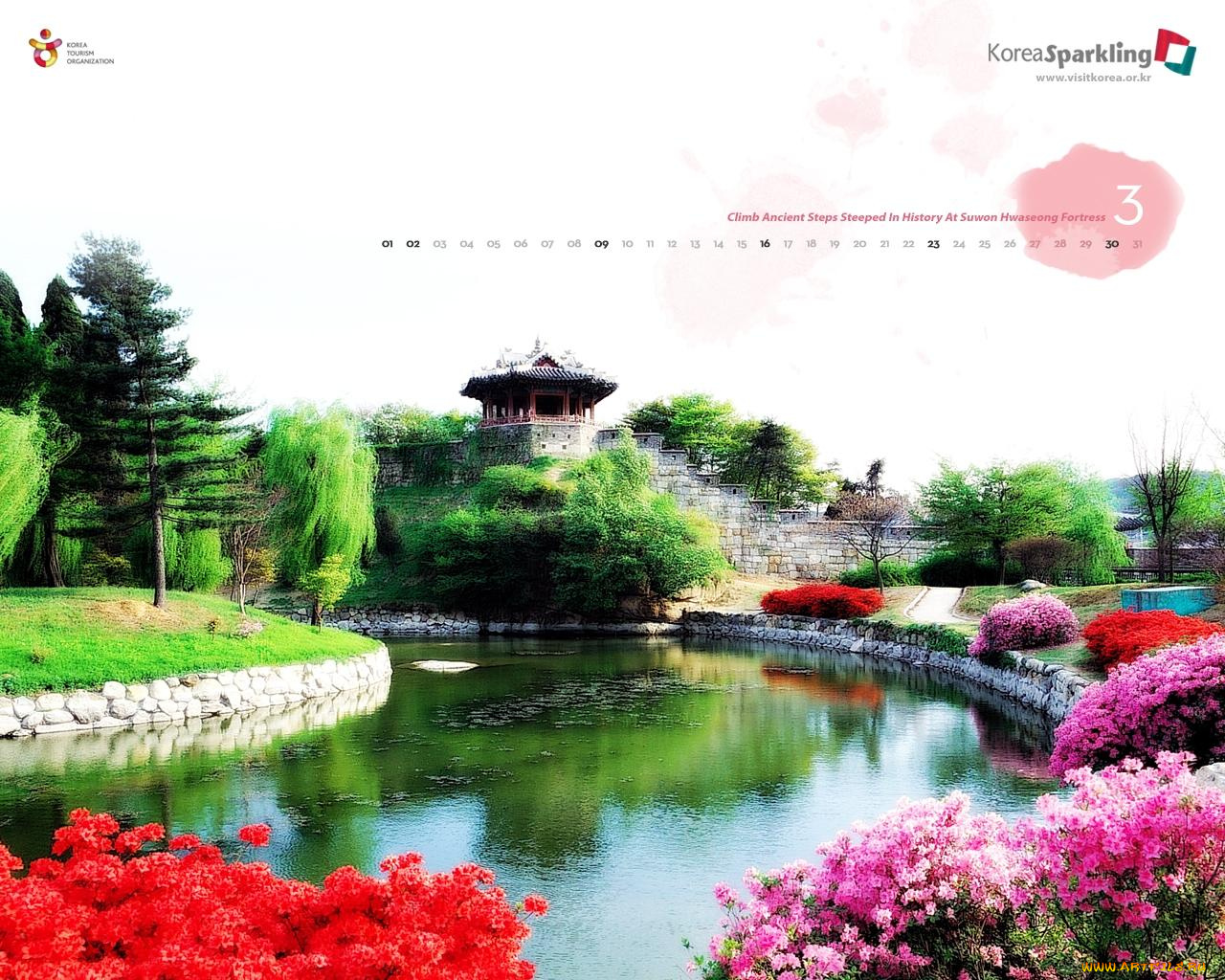 календари, природа