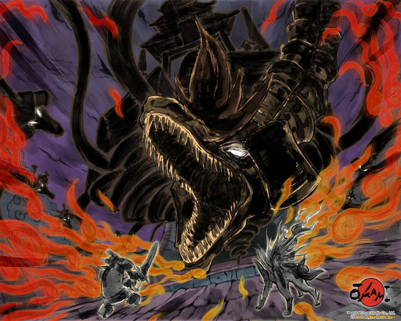 okami, видео, игры