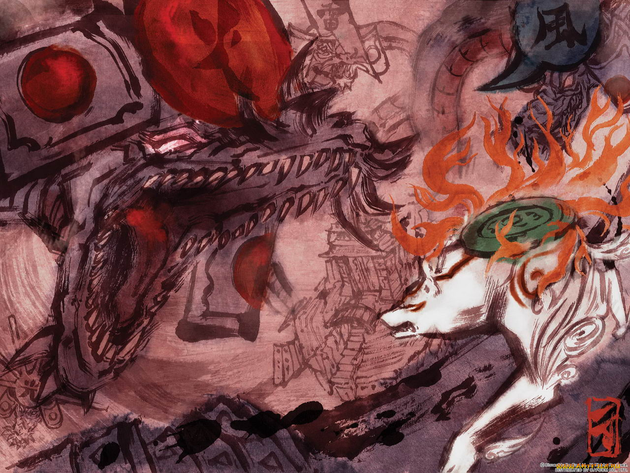 okami, видео, игры