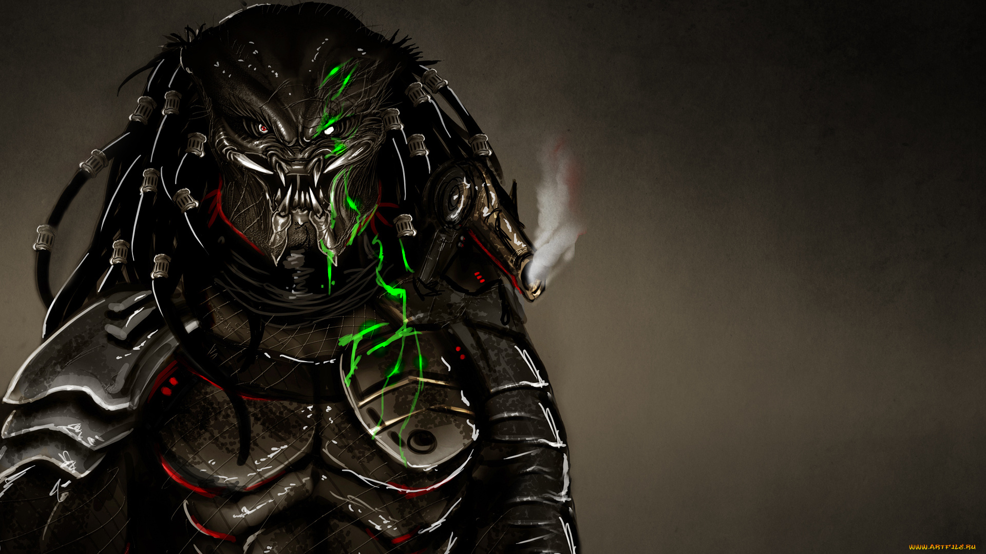 хищник, фэнтези, существа, инопланетянин, пришелец, alien, predator