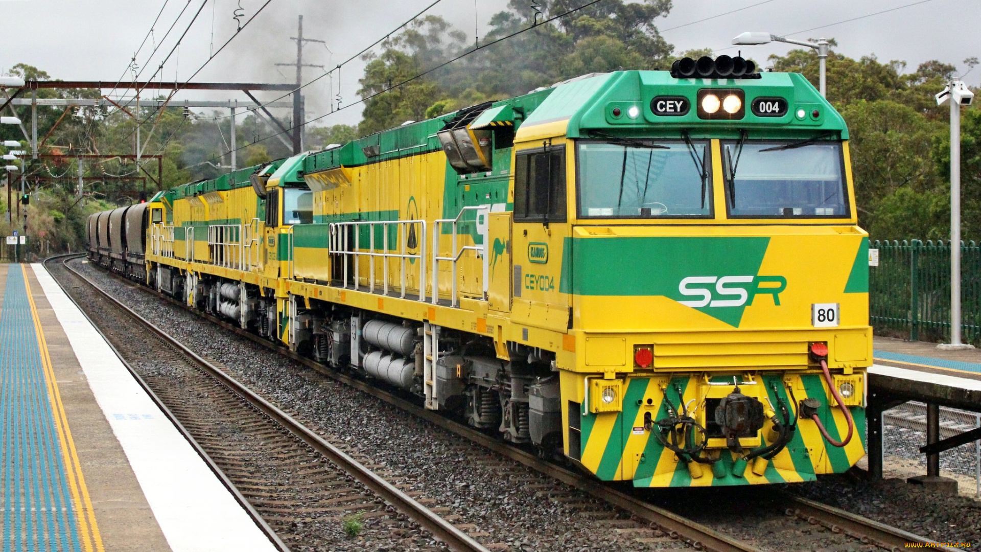 техника, поезда, состав, локомотив, рельсы, дорога, железная