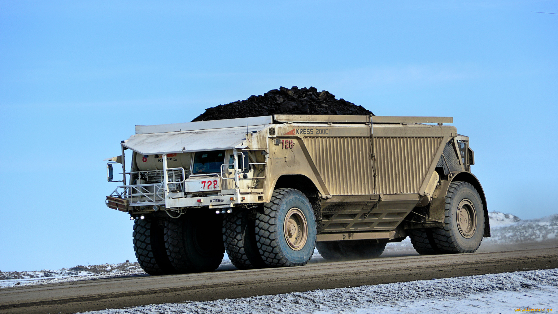 техника, строительная, техника, самосвал, тяжелый