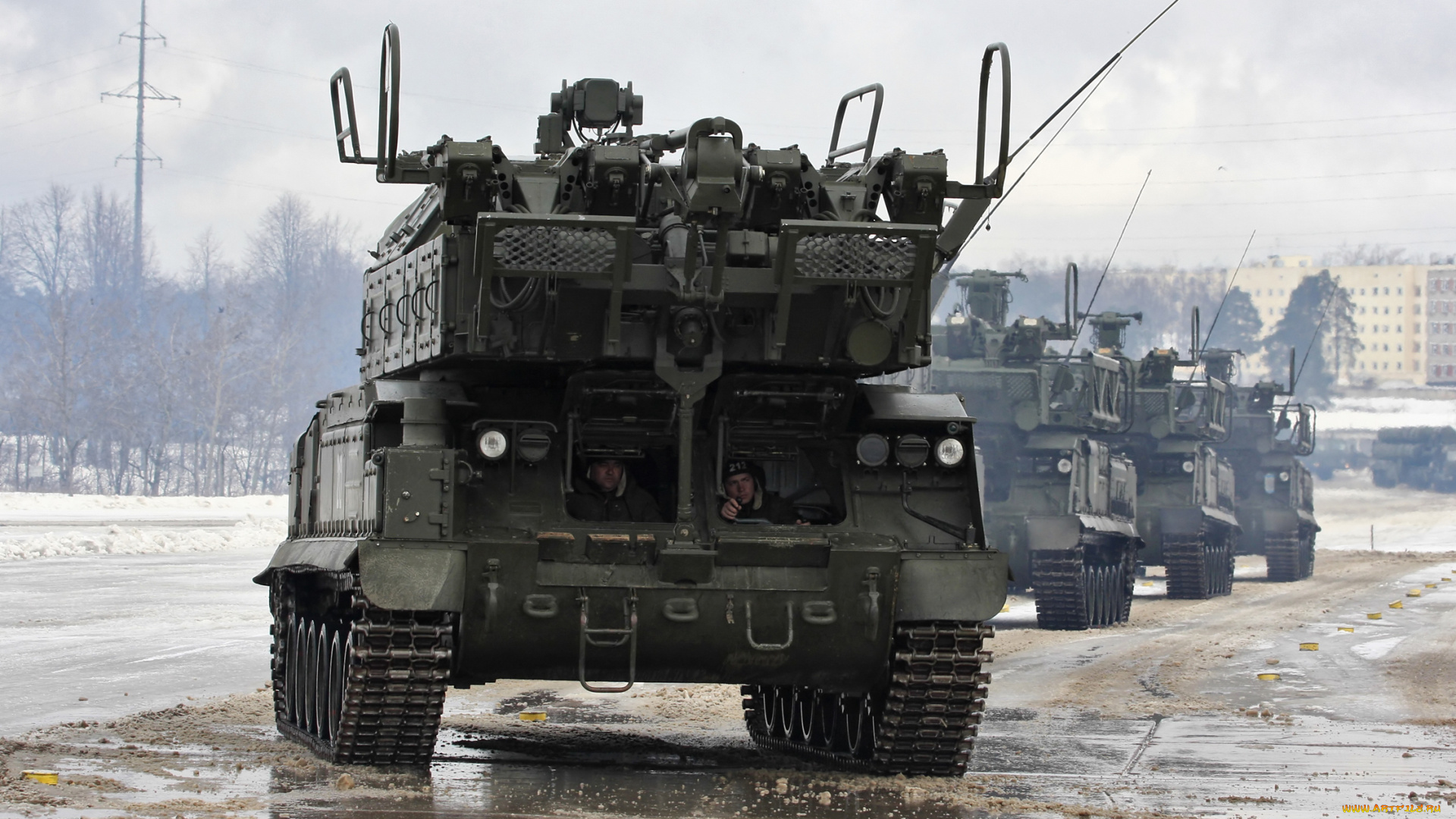 техника, военная, техника, парад, военная