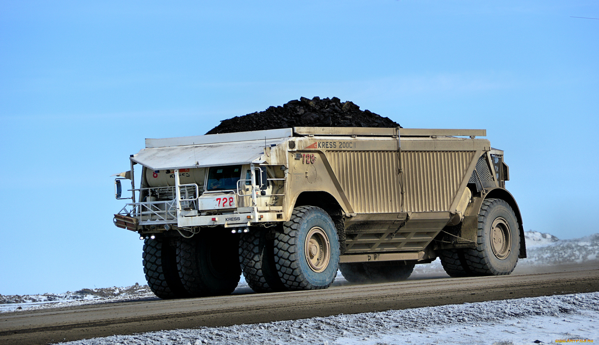 техника, строительная, техника, самосвал, тяжелый