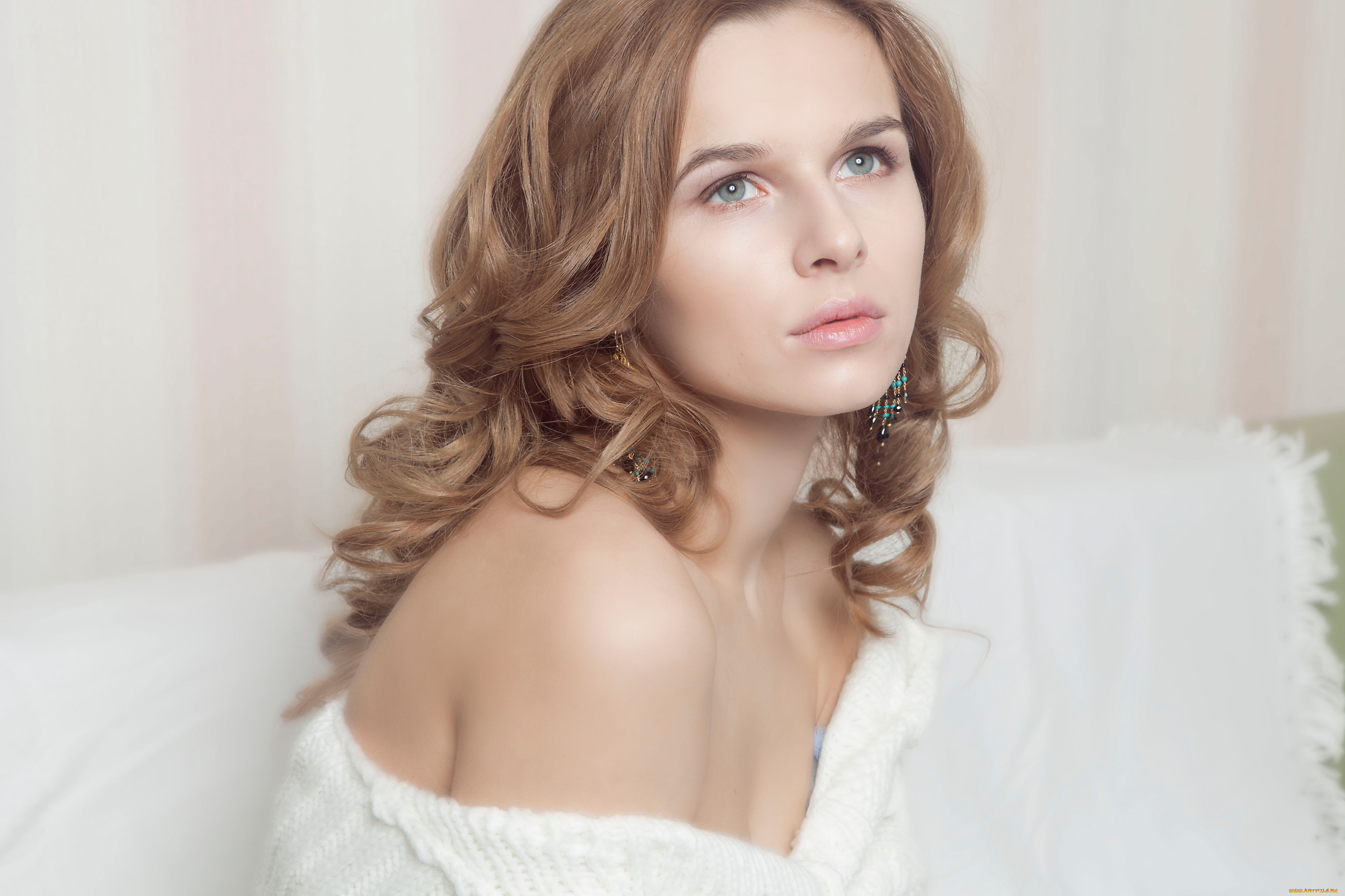 девушки, -unsort, , лица, , портреты, волосы, естественность