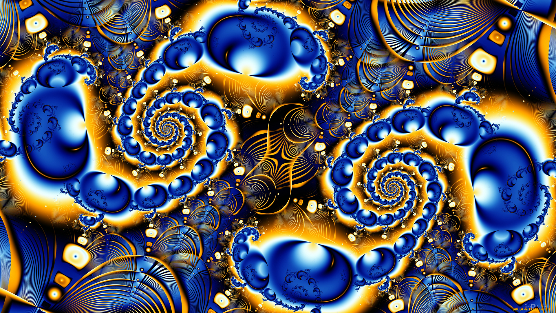 3д, графика, фракталы, , fractal, цвета, фон, узор