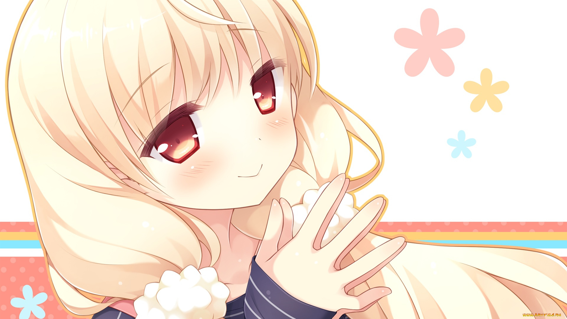 аниме, cafe, sourire, ogiwara, kyouko, cafe, sourire, девочка, pan, mimi