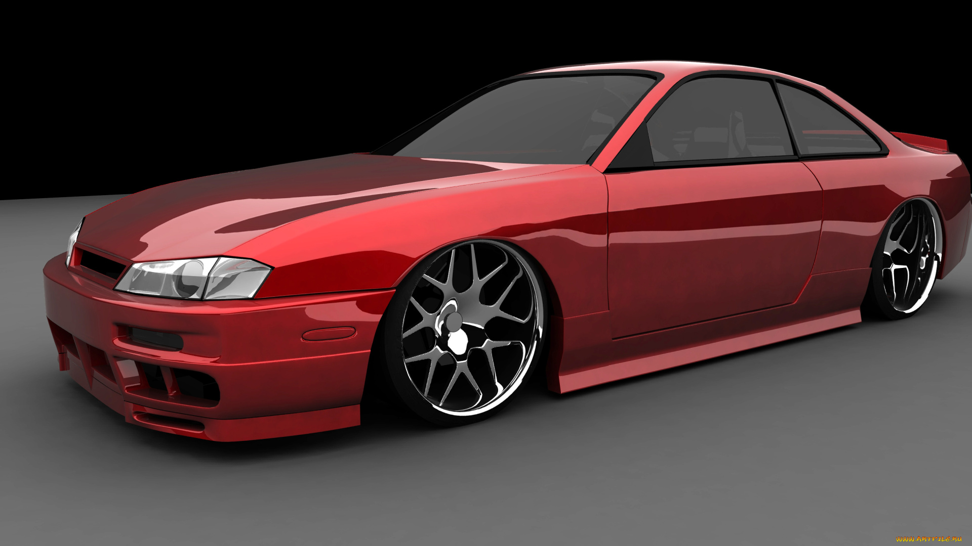 автомобили, 3д, фон, автомобиль