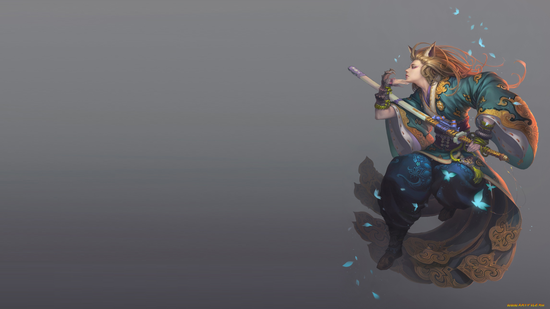фэнтези, девушки, фентези, игра, арт