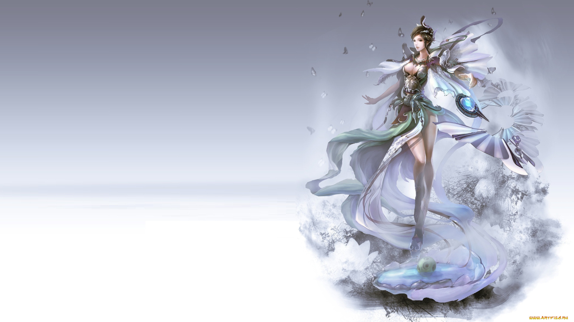 фэнтези, девушки, магия, фентези, арт, девушка