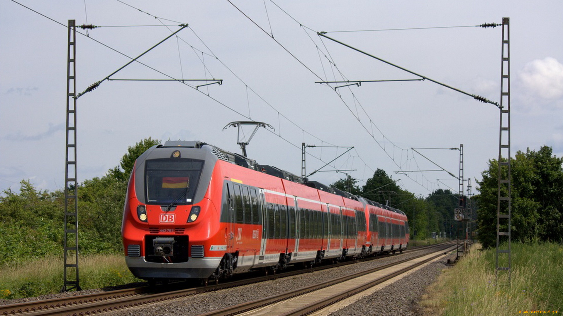 техника, электрички, электричка, германия