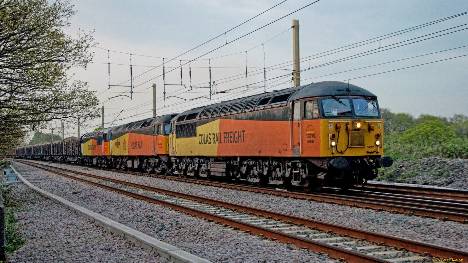 техника, поезда, дорога, состав, локомотив, железная