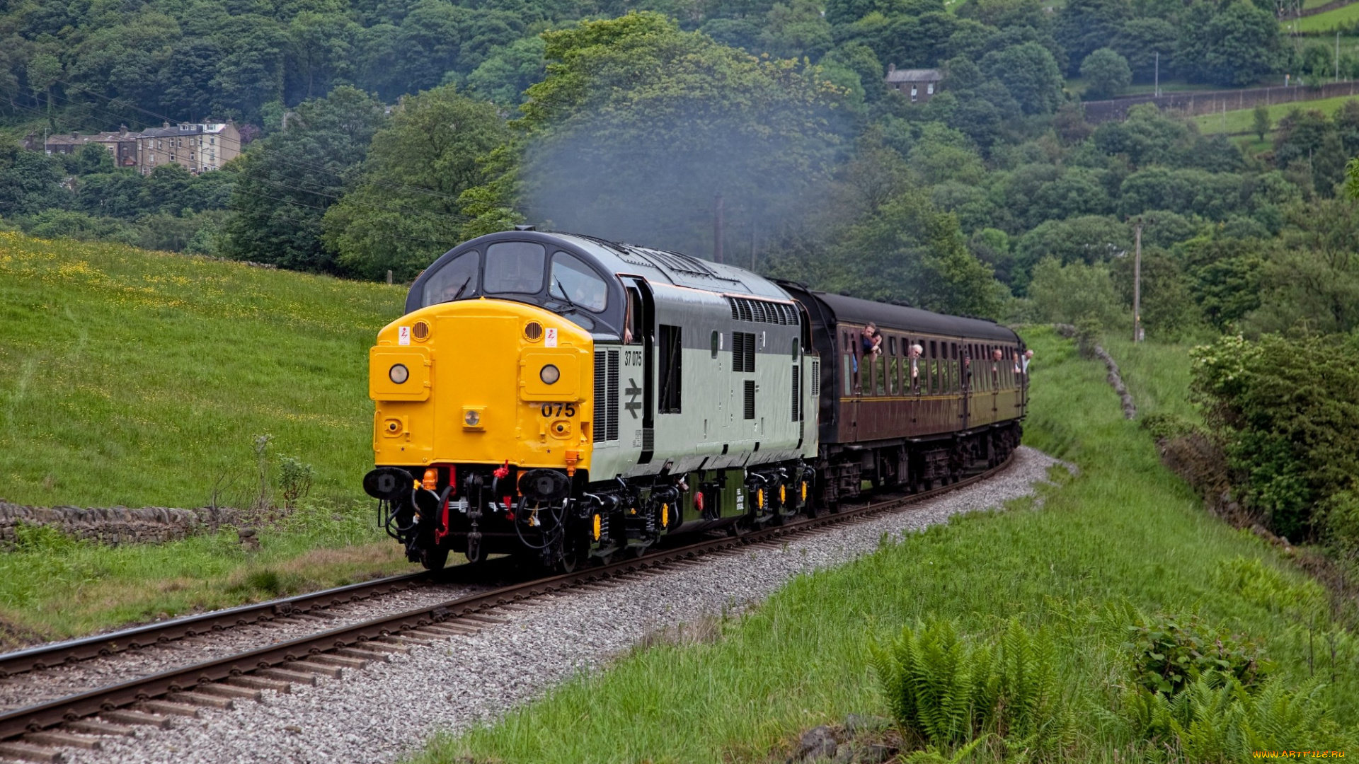 техника, поезда, локомотив, дорога, состав, железная