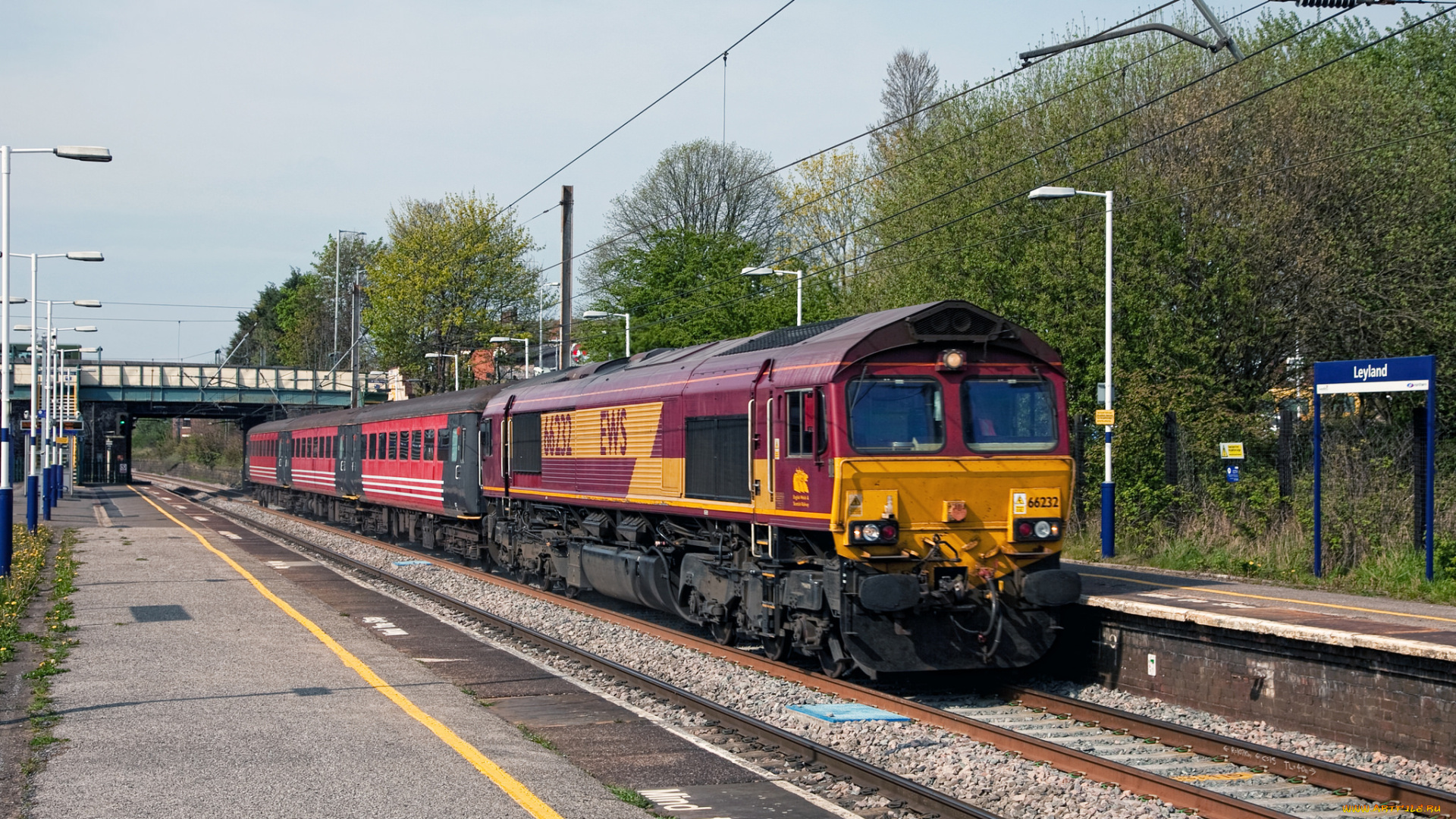 техника, поезда, локомотив, дорога, железная, состав