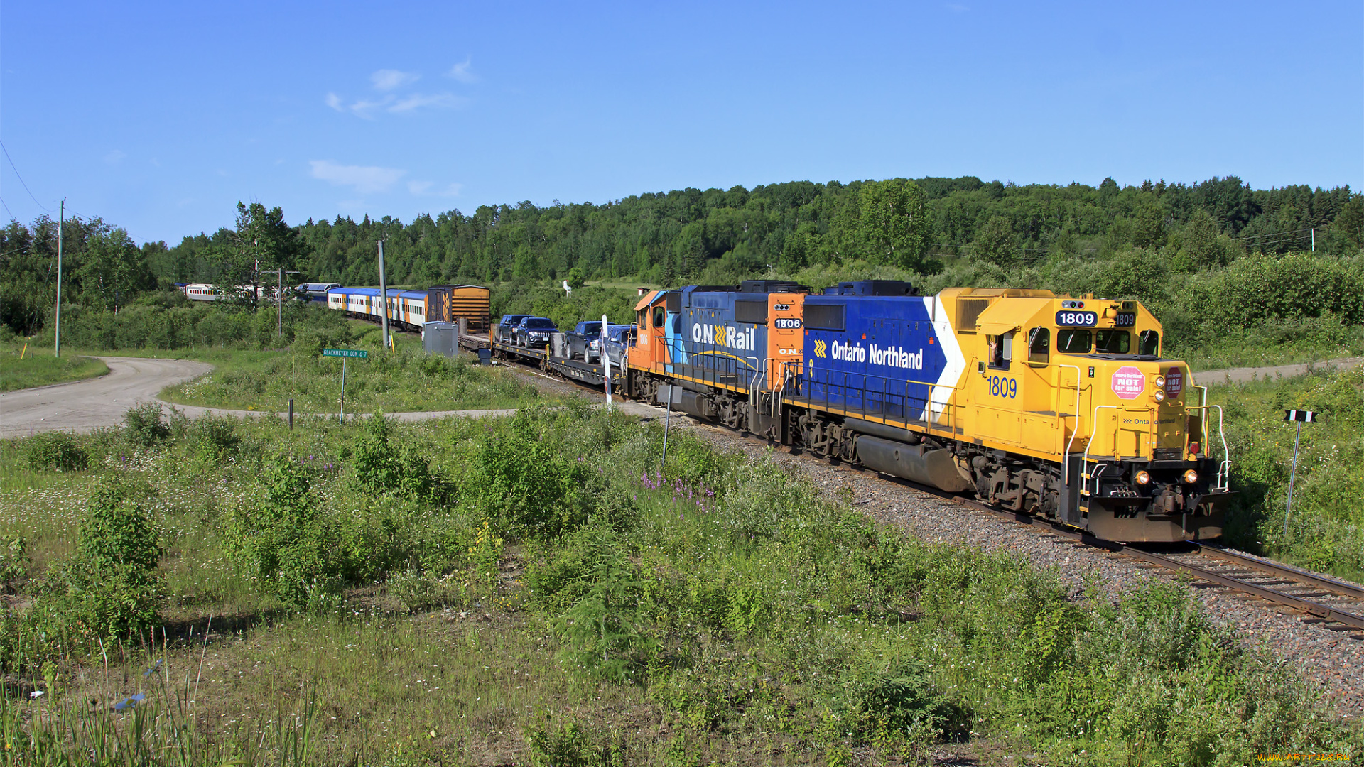 техника, поезда, состав, локомотив, дорога, железная