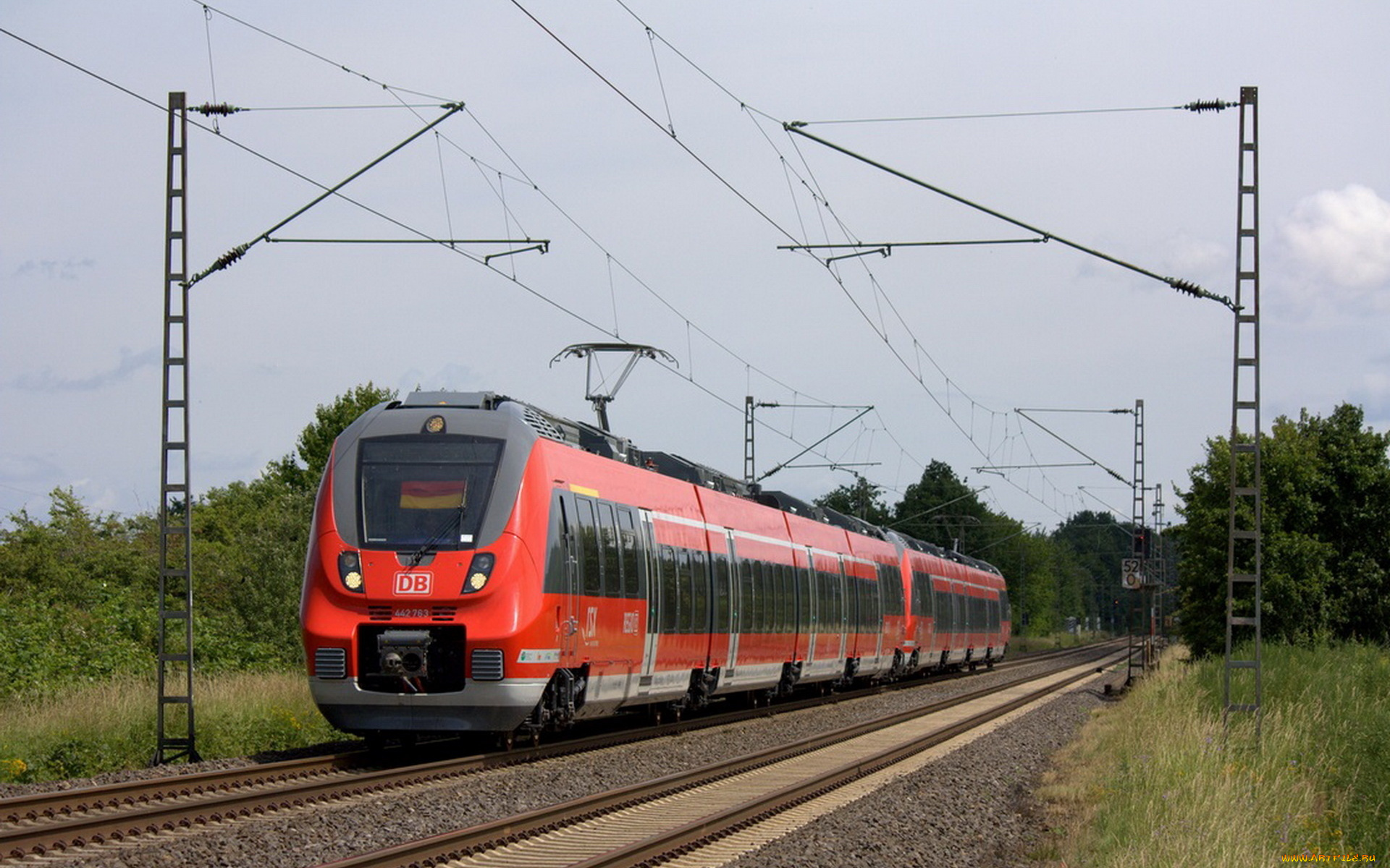 техника, электрички, электричка, германия