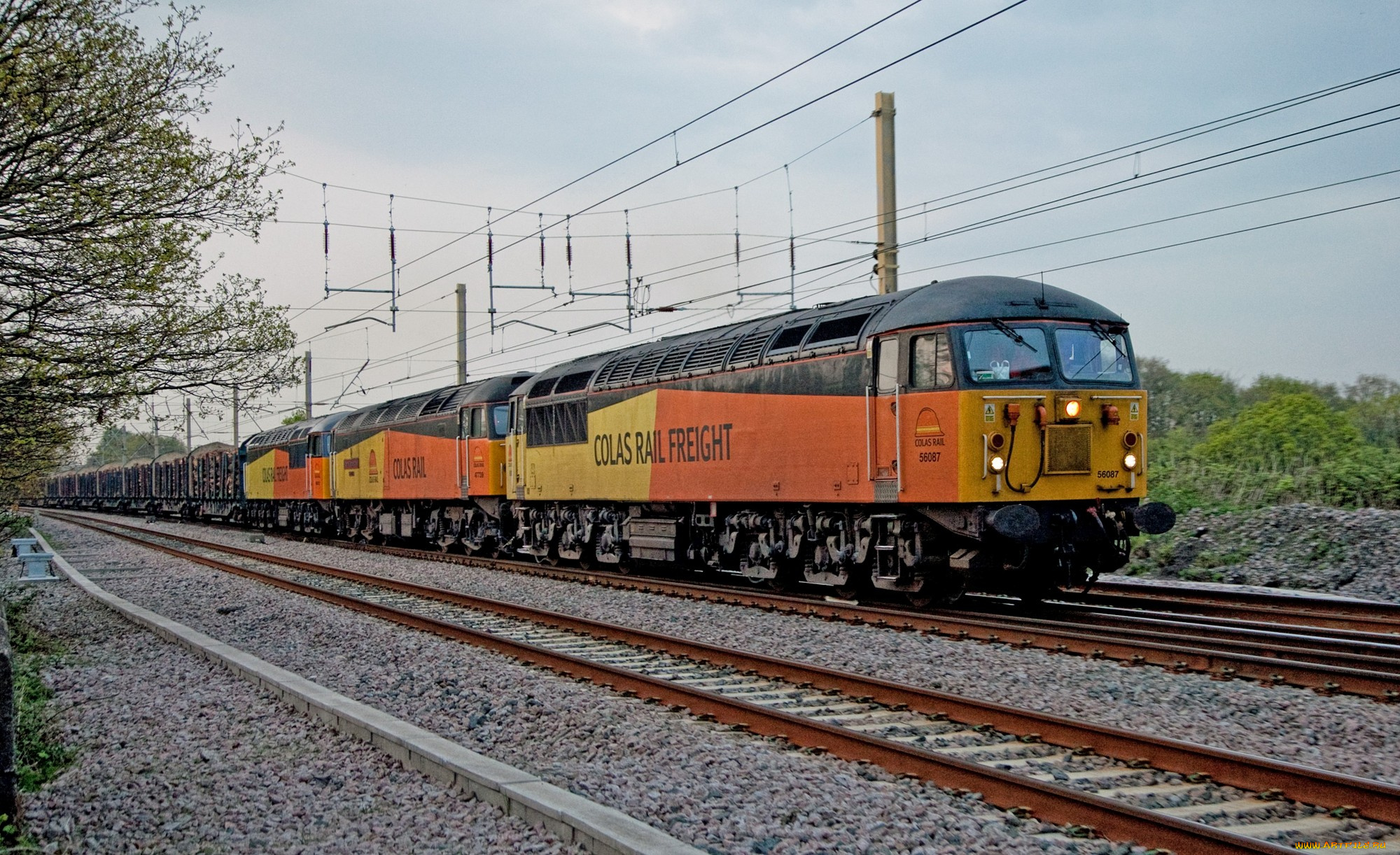 техника, поезда, дорога, состав, локомотив, железная