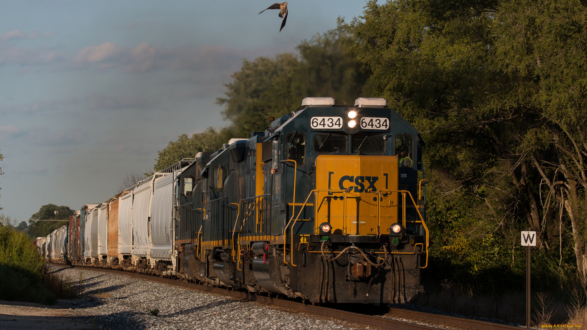 техника, поезда, состав, локомотив, рельсы