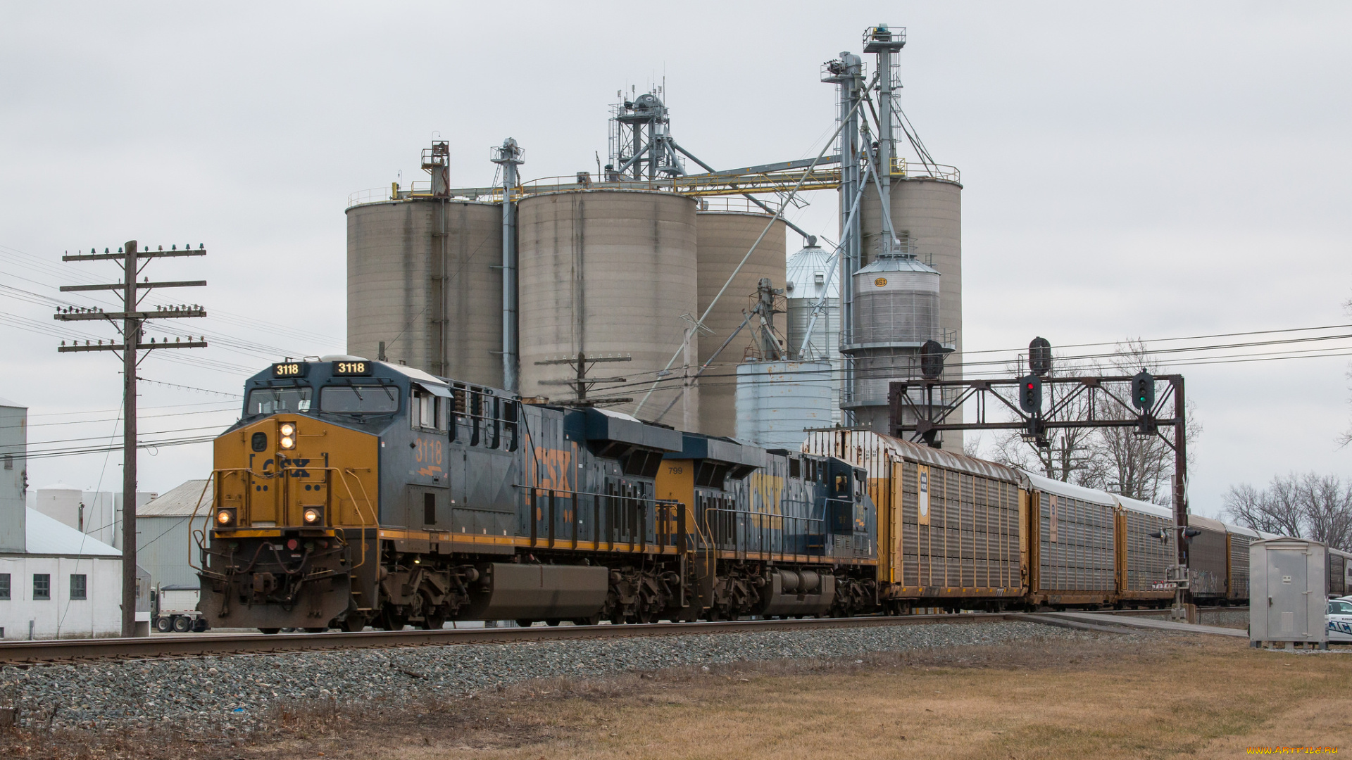 техника, поезда, состав, локомотив, рельсы