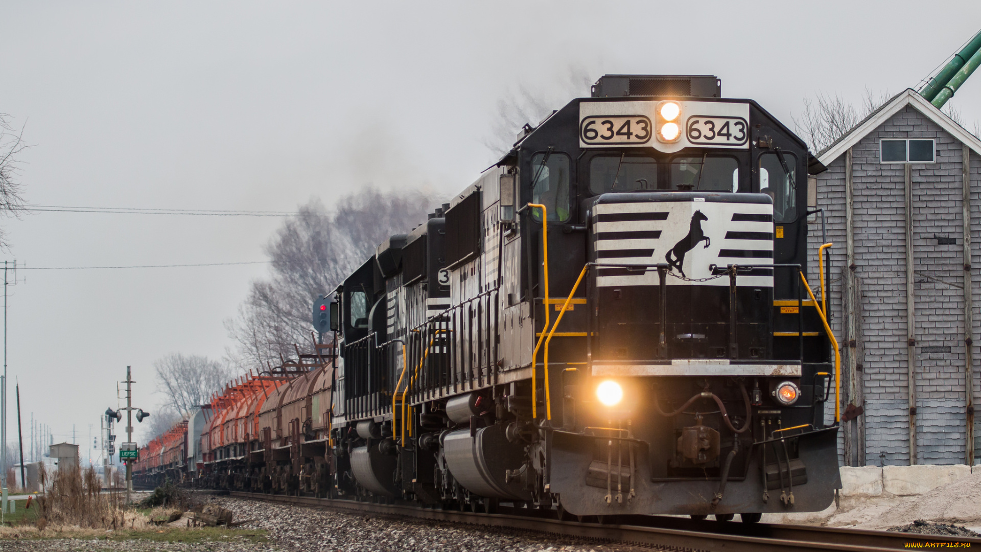 техника, поезда, состав, рельсы, локомотив