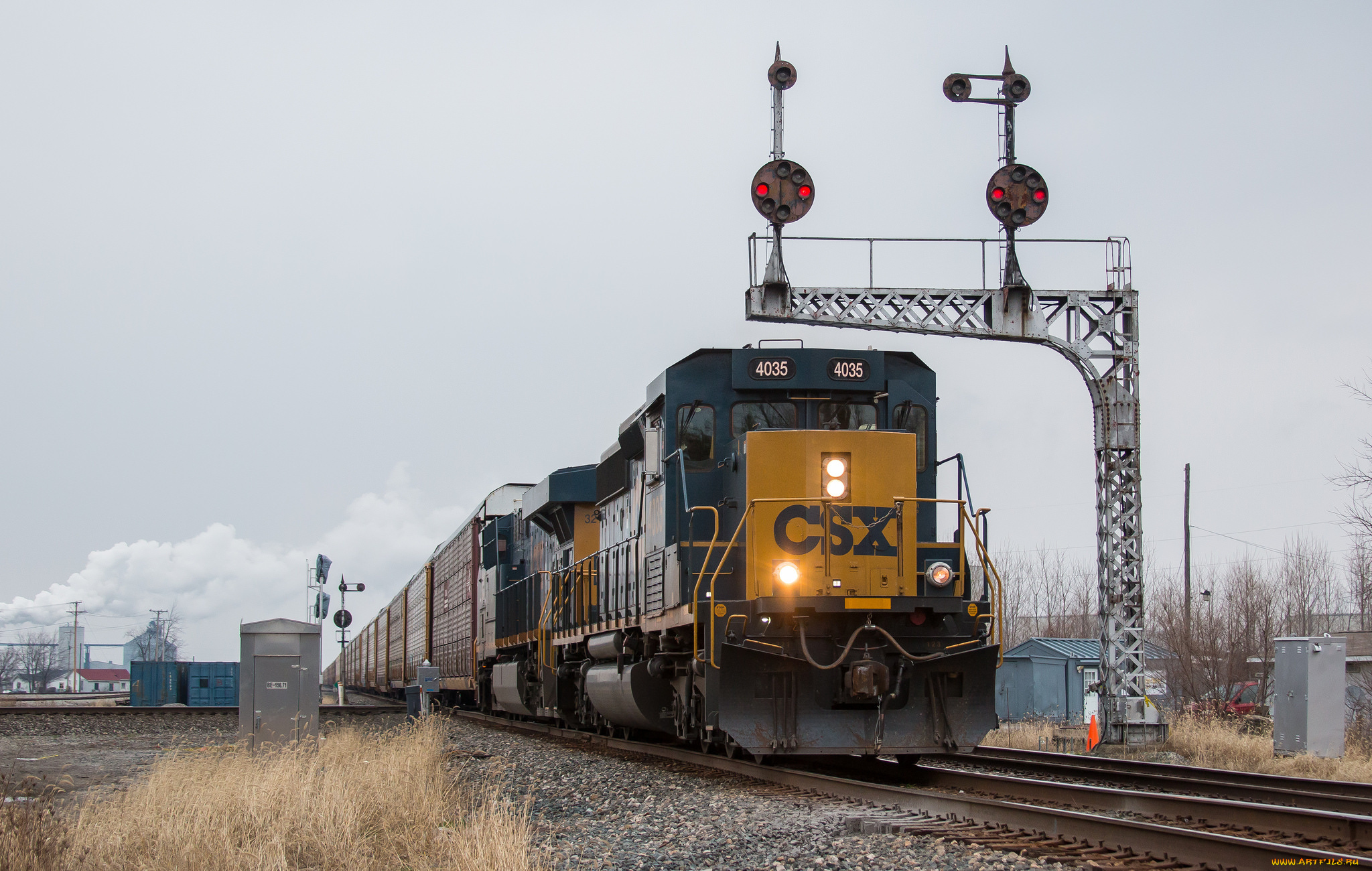 техника, поезда, состав, локомотив, рельсы