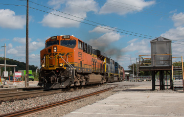 Картинка техника поезда состав локомотив рельсы