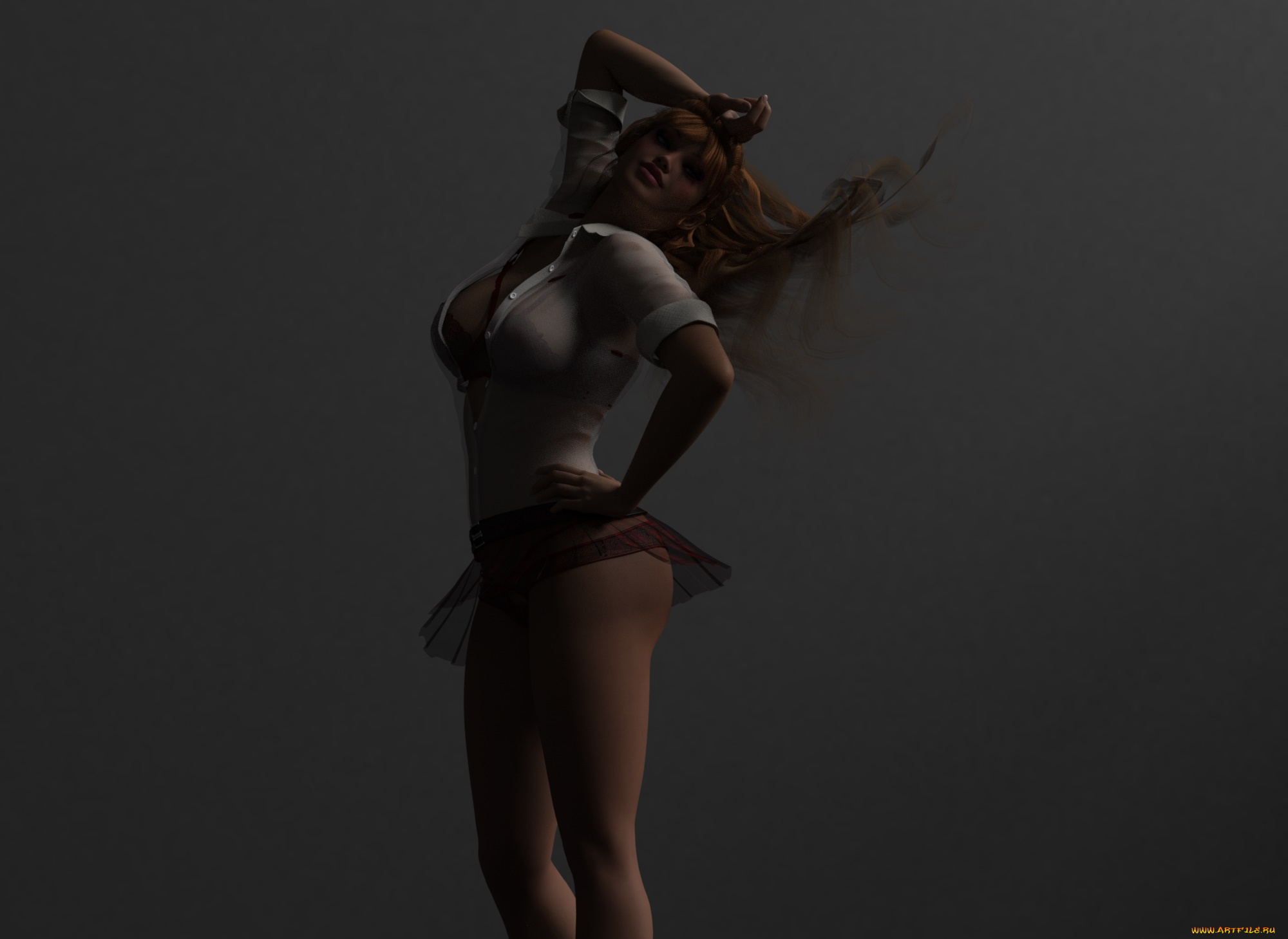 3д, графика, люди, , people, взгляд, девушка, фон