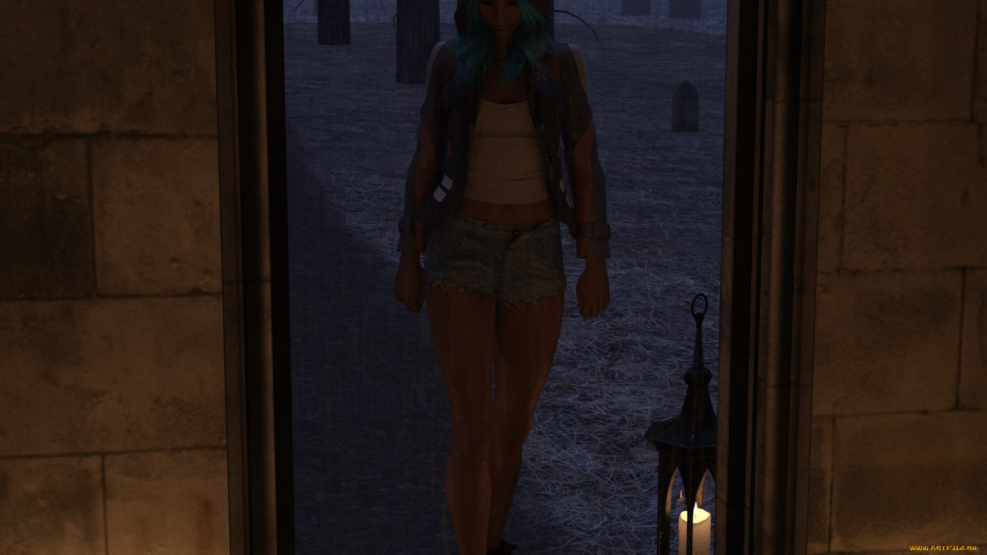 3д, графика, люди, , people, девушка, взгляд, фон