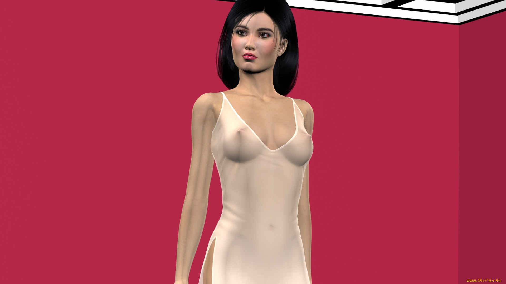 3д, графика, люди, , people, фон, девушка, взгляд