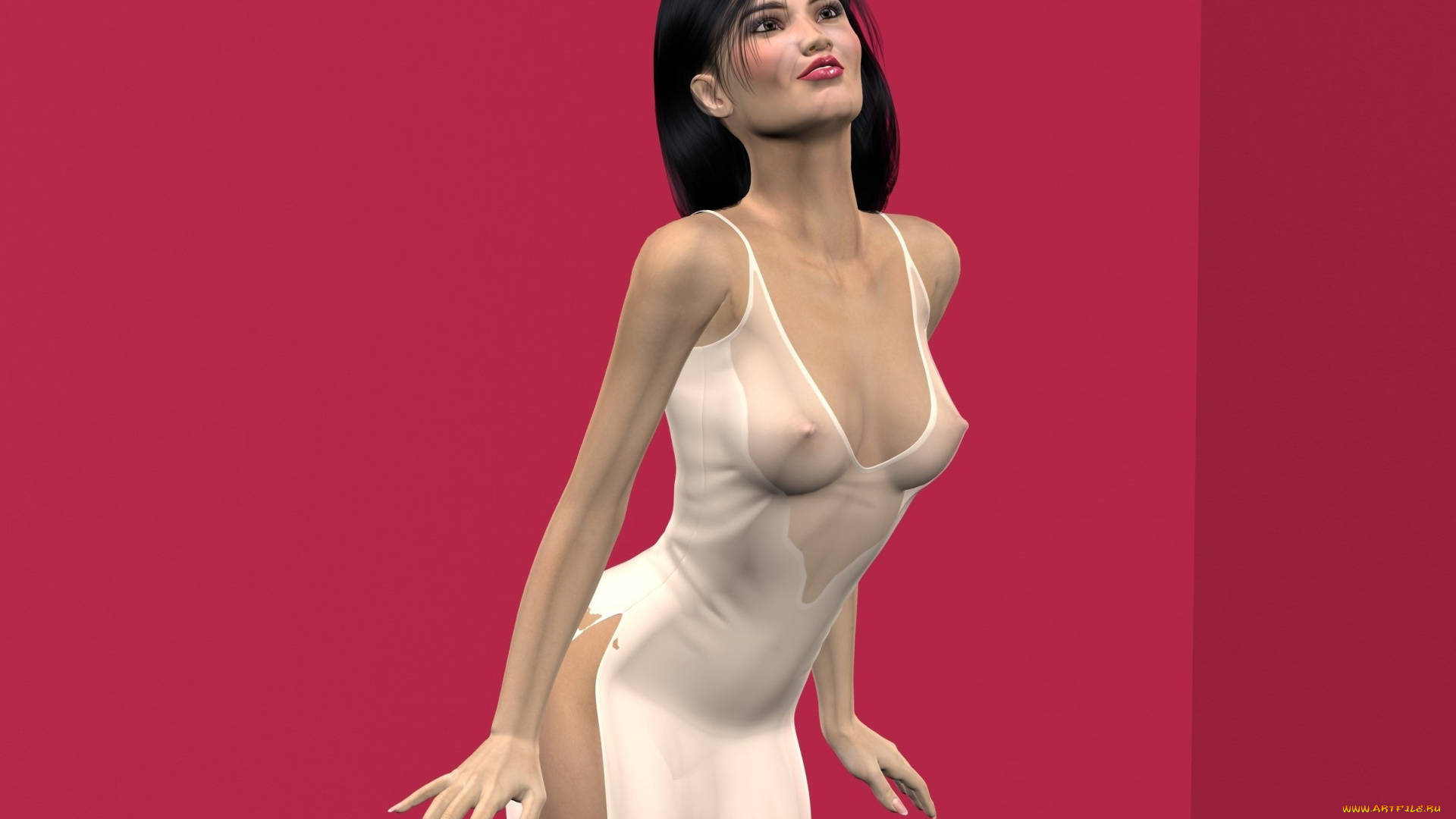 3д, графика, люди, , people, фон, взгляд, девушка