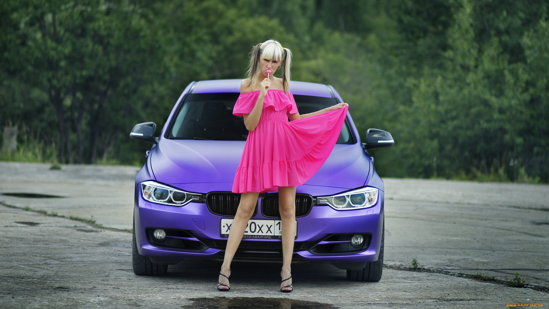 автомобили, -авто, с, девушками, bmw