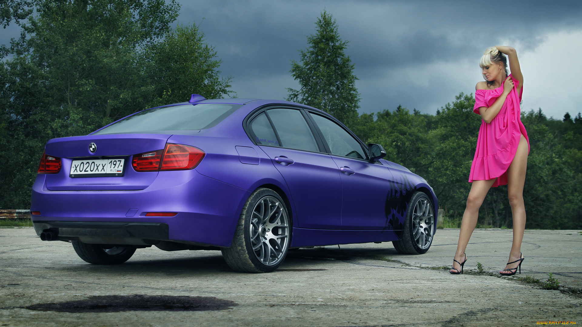 автомобили, -авто, с, девушками, bmw