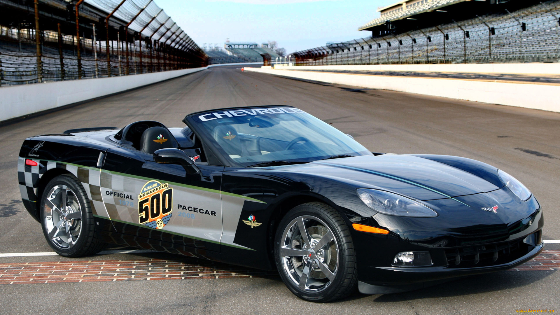 corvette, convertible, 30th, anniversary, indy, 500, pace, car, 2008, автомобили, corvette, convertible, 2008, car, pace, 30th, anniversary, indy, 500