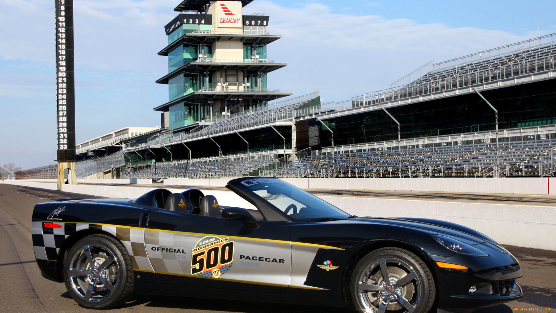 corvette, convertible, 30th, anniversary, indy, 500, pace, car, 2008, автомобили, corvette, 2008, anniversary, indy, 500, pace, car, 30th, convertible