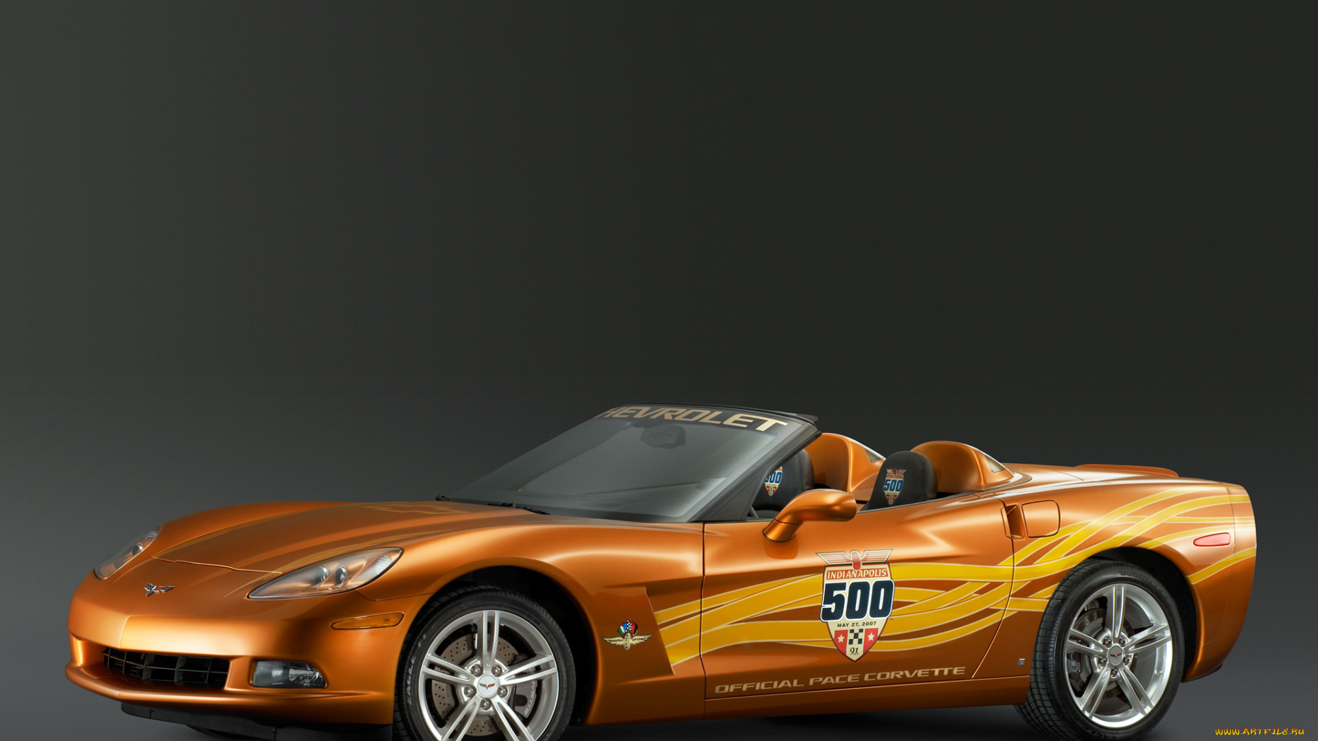 corvette, convertible, indy, 500, pace, car, 2007, автомобили, corvette, indy, convertible, 2007, car, pace, 500