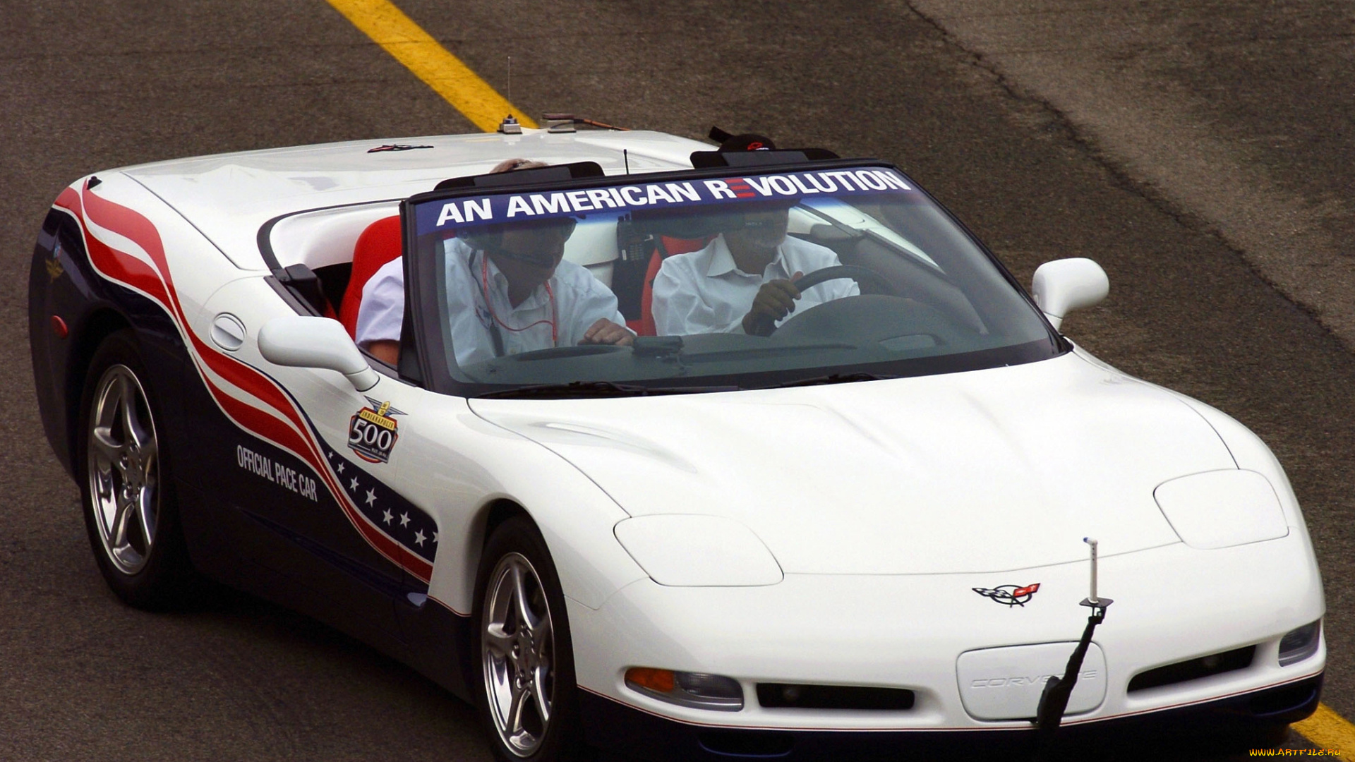 corvette, convertible, indy, 500, pace, car, 2004, автомобили, corvette, indy, 500, pace, car, 2004, convertible