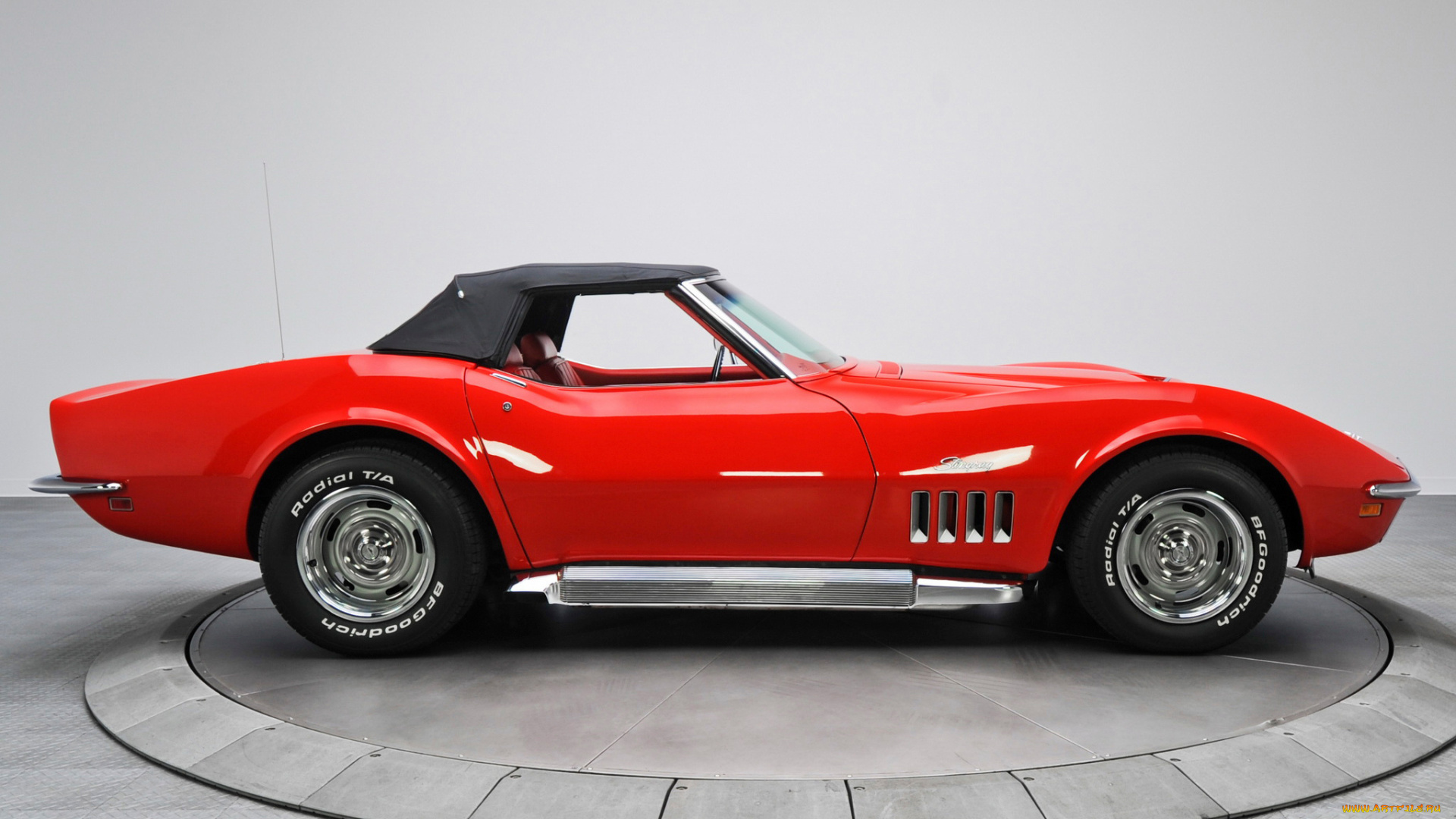 corvette, stingray, l46-350, convertible, 1969, автомобили, corvette, l46-350, stingray, 1969, convertible