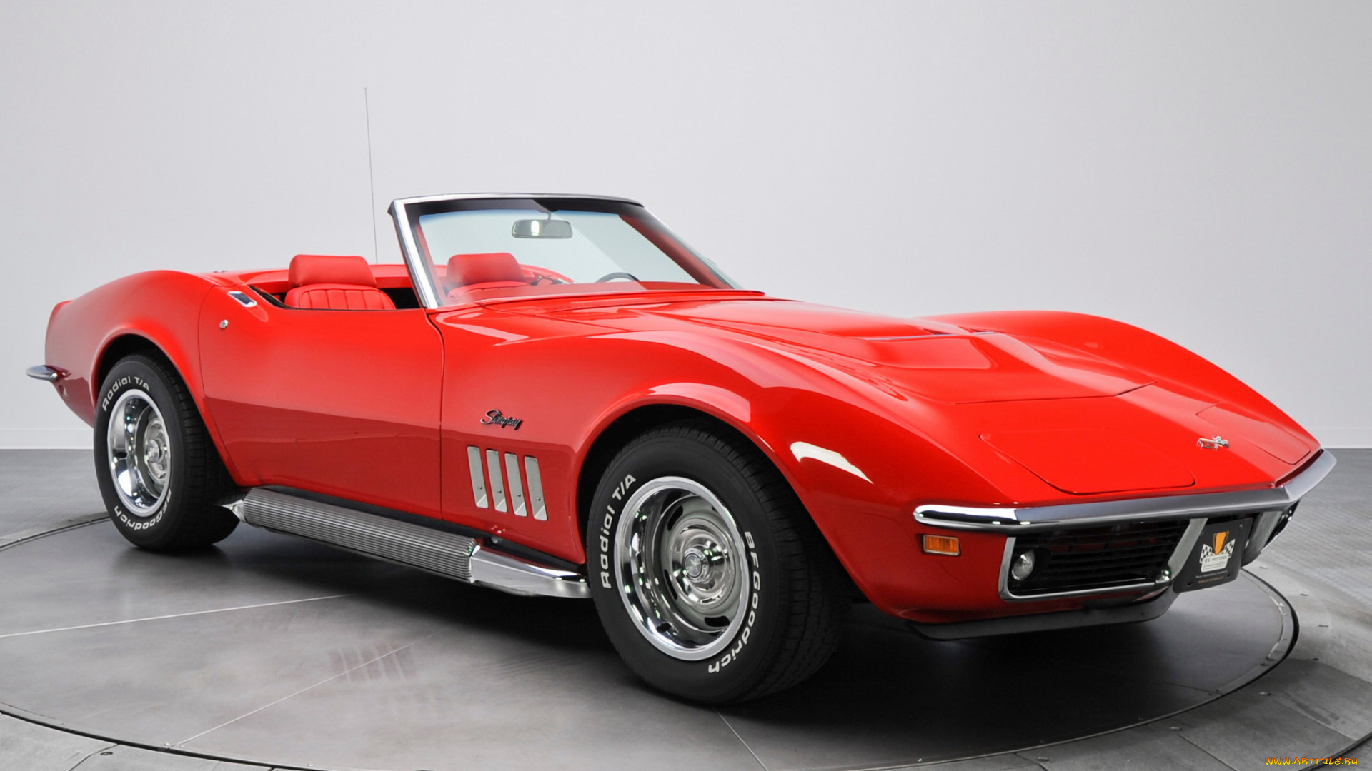corvette, stingray, l46-350, convertible, 1969, автомобили, corvette, convertible, l46-350, 1969, stingray