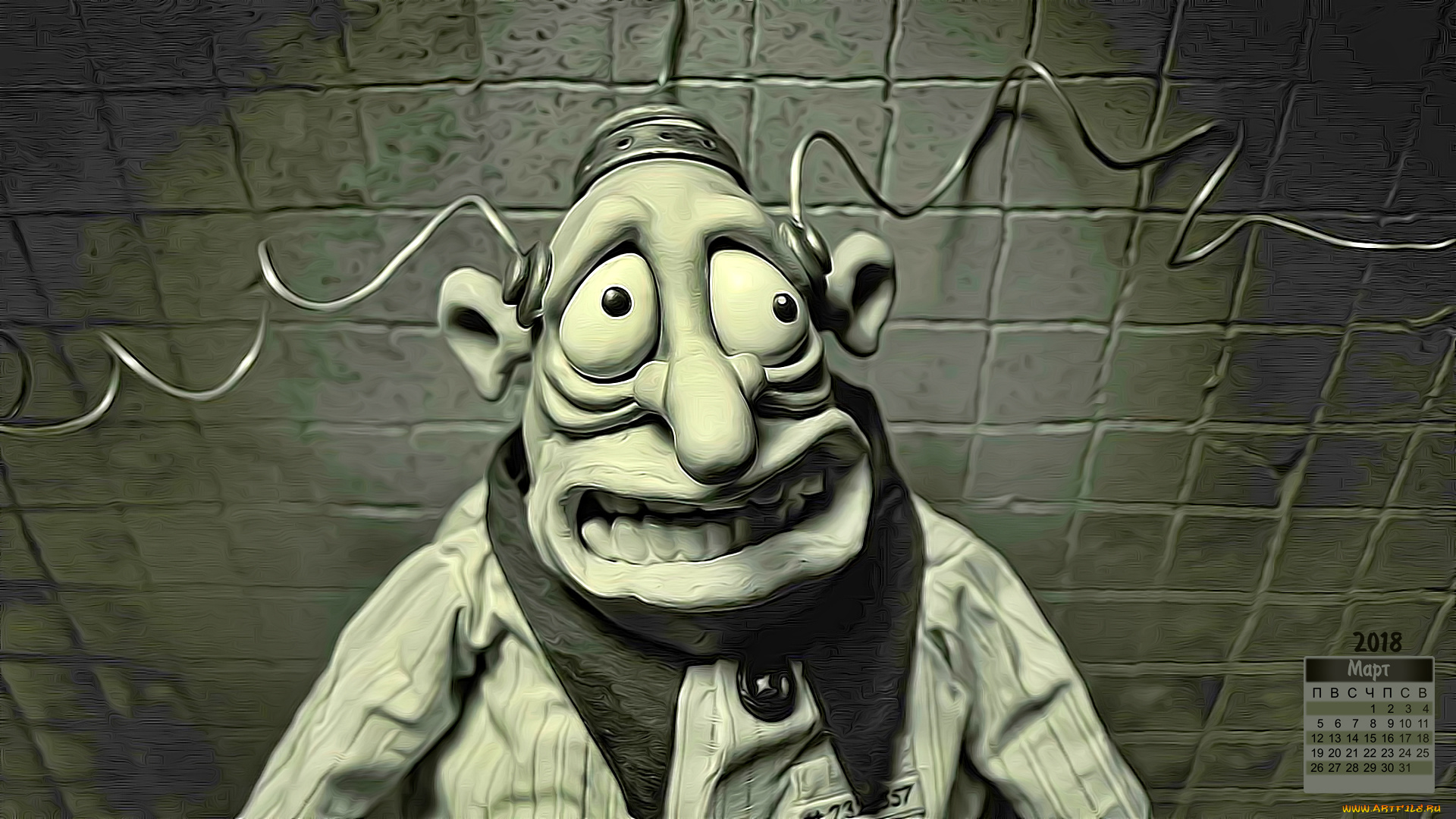 календари, кино, , мультфильмы, 2018, мужчина