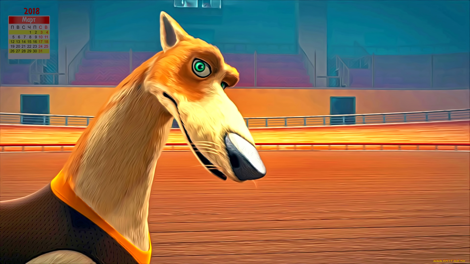 календари, кино, , мультфильмы, собака, взгляд, 2018