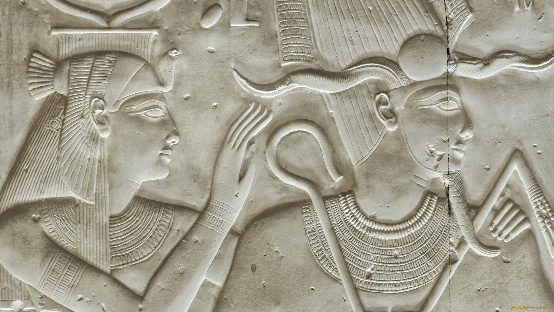 разное, рельефы, , статуи, , музейные, экспонаты, abydos, стена, древность