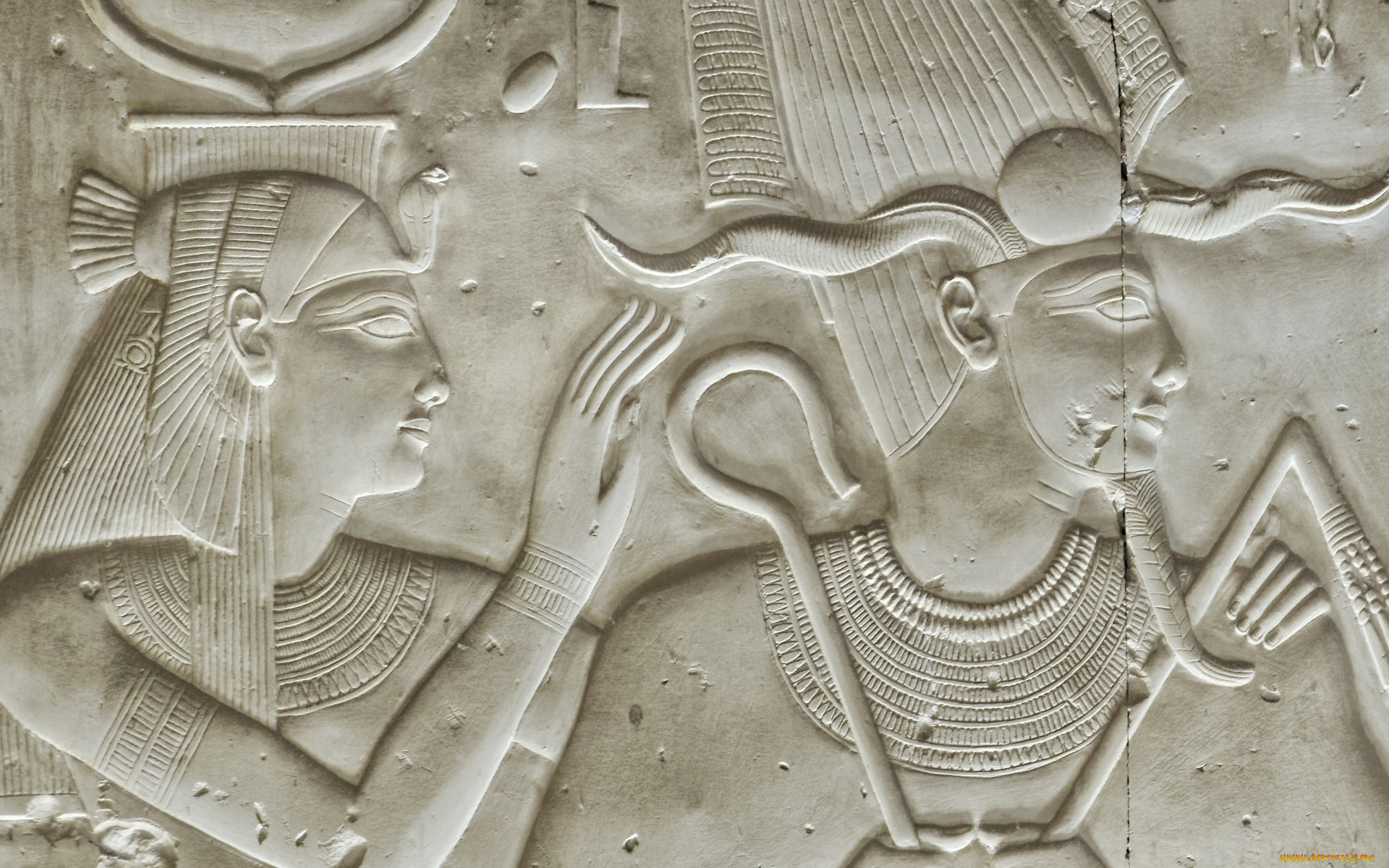 разное, рельефы, , статуи, , музейные, экспонаты, abydos, стена, древность